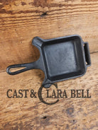 Collectible Griswold 770 Ashtray / Spoon Rest. Small Novelty cast iron skillet for display or stove! Fully Restored so