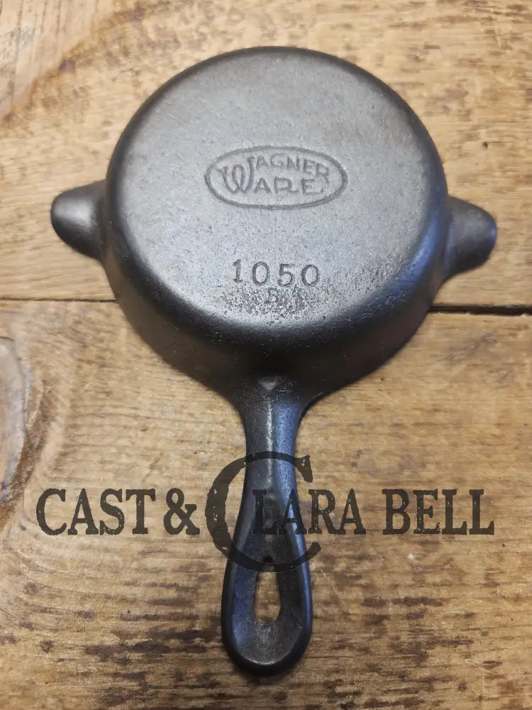 Collectible Wagner ’00’’ Ashtray / Spoon Rest. Small Novelty cast iron skillet for display or stove! Fully Restored so