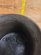 Collector’s Piece: 1930’s #6 Wagner Ware Sidney flat bottom kettle. PERFECT daily user for soups stews and chili! Dutch