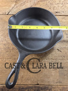 Collector’s Piece! Very early 1900’s Lodge #4 Skillet with 1 Notch Heat Ring Raised ’A I’ Skillet