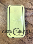 Cool and not often seen! 1940’s Griswold No. 81 ’Yellow and Cream’ enameled casserole dish!