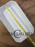 Cool and not often seen! 1940’s Griswold No. 81 ’Yellow and Cream’ enameled casserole dish!