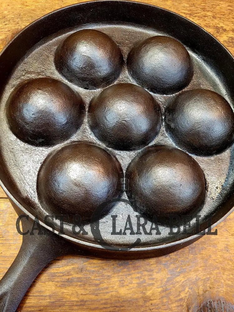 Cool Gift Idea! 1940’S Era Lodge No. 32 Cast Iron Aebleskiver. Perfect For Poached Eggs And