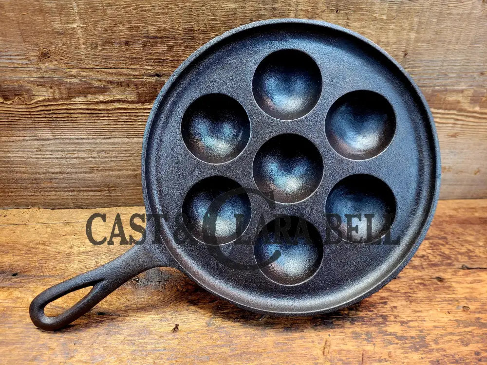 Cool Gift Idea! 1940’S Era Lodge No. 32 Cast Iron Aebleskiver. Perfect For Poached Eggs And