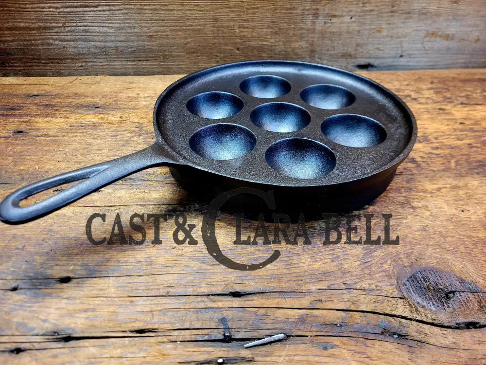 Cool Gift Idea! 1940’S Era Lodge No. 32 Cast Iron Aebleskiver. Perfect For Poached Eggs And