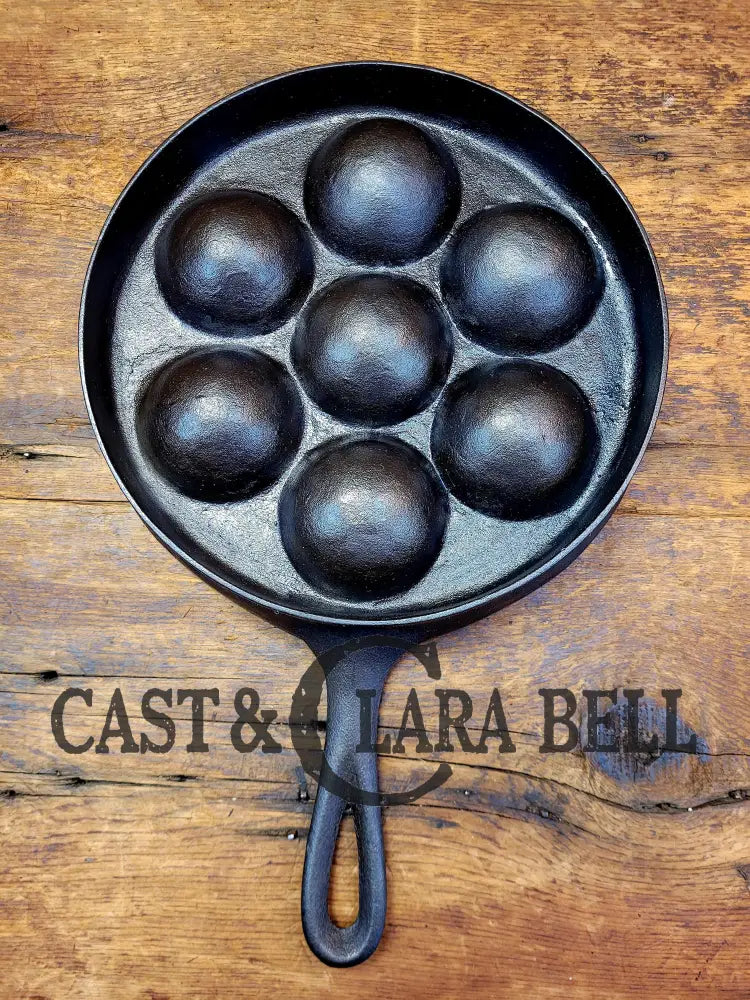 Cool Gift Idea! 1940’S Era Lodge No. 32 Cast Iron Aebleskiver. Perfect For Poached Eggs And