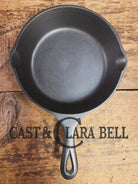 Cool! Mid 1900’s tougher to find Lodge Vintage #4 skillet with two dot maker mark. Skillet