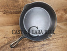 Cool Patina! Early 1920’s Griswold #8 Plated finish Cast Iron Skillet with Large Block Logo heat ring 704 SC24 Skillet