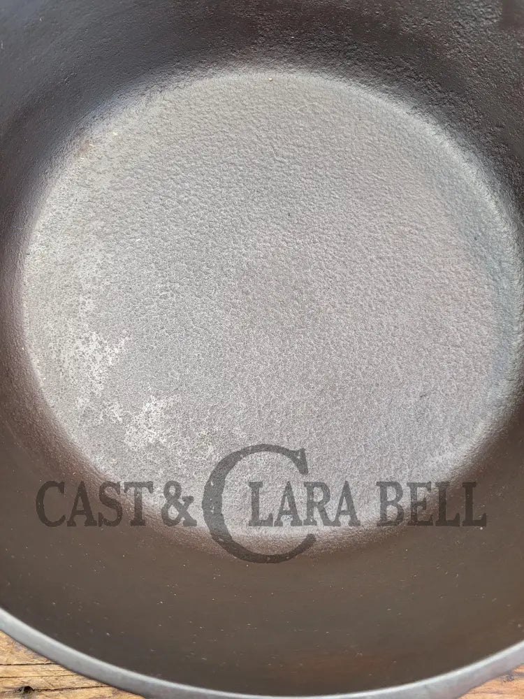 Priced To Sell! Cool Story! 1920’S Chicago Hardware Foundry #8 Cast Iron Diamond Deep ’3’’
