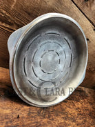 Cool Story Hard To Find Piece! 1920’S Chicago Hardware Foundry Hammered Plated Skillet Lid. Skillet