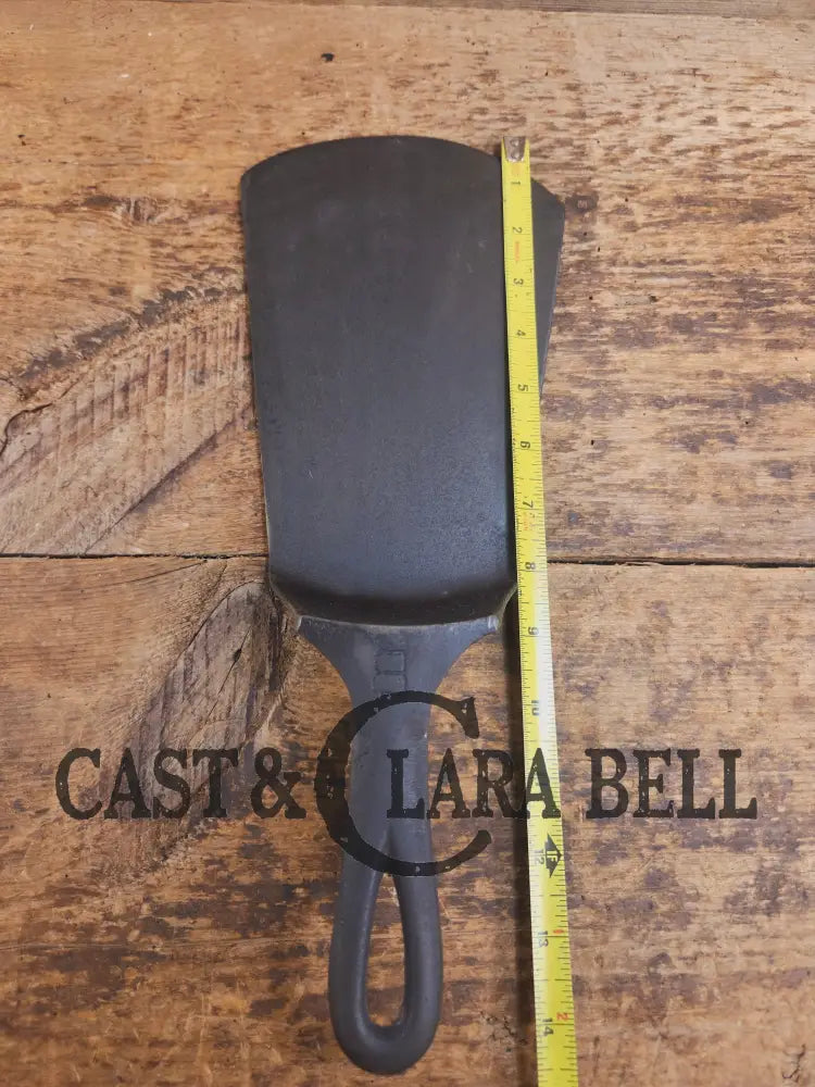 Custom #8 704 Griswold Cast Iron Skillet Spatula. Reclaimed from 1930’s Griswold Block EPU skillet. Awesome gift for