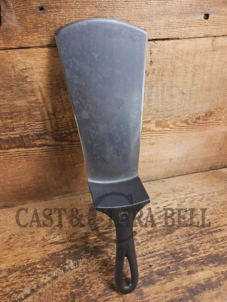 Custom #8 704 Griswold Cast Iron Skillet Spatula. Reclaimed from 1930’s Griswold Block EPU skillet. Awesome gift for
