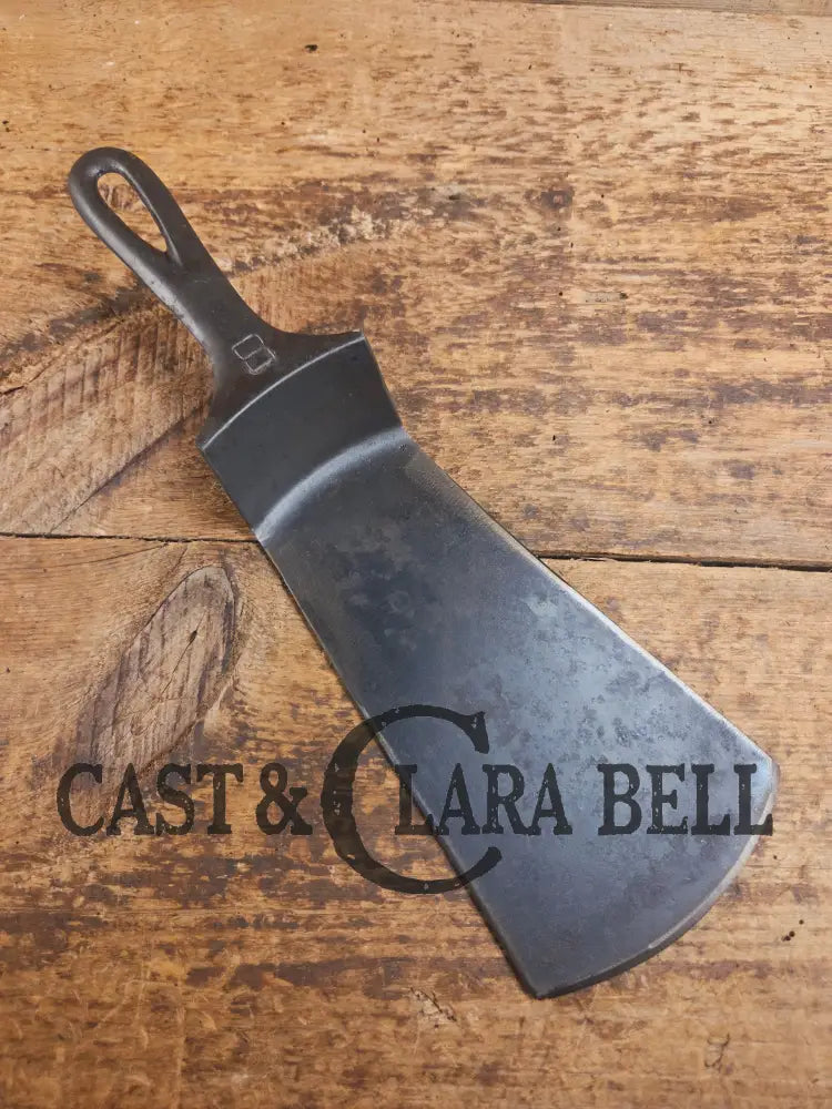 Custom #8 704 Griswold Cast Iron Skillet Spatula. Reclaimed from 1930’s Griswold Block EPU skillet. Awesome gift for