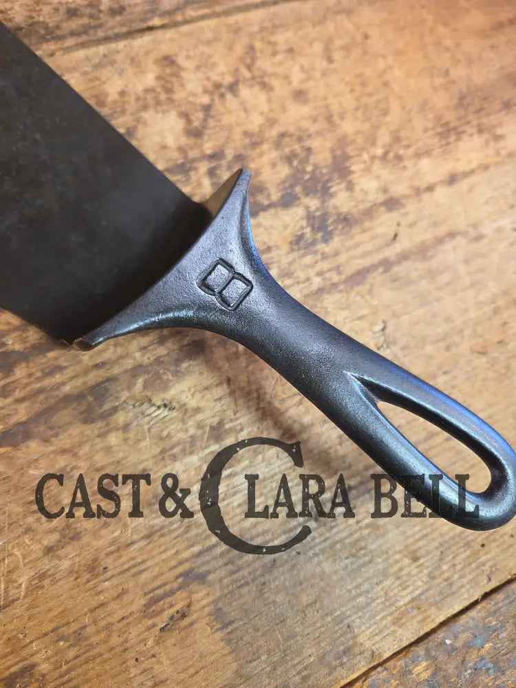 Custom #8 704 Griswold Cast Iron Skillet Spatula. Reclaimed from 1930’s Griswold Block EPU skillet. Awesome gift for