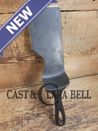 Custom and Funky! Cast Iron Spatula made from a cracked Griswold Large Block 7 Skillet. Funky crack was cut away