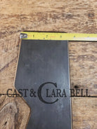 Custom and Funky! Cast Iron Spatula made from a cracked Griswold Large Block 7 Skillet. Funky crack was cut away