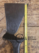 Custom and Funky! Cast Iron Spatula made from a cracked Griswold Large Block 7 Skillet. Funky crack was cut away