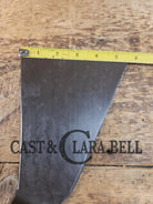 Custom and Funky! Cast Iron Spatula made from a cracked Griswold Large Block 7 Skillet. Funky crack was cut away