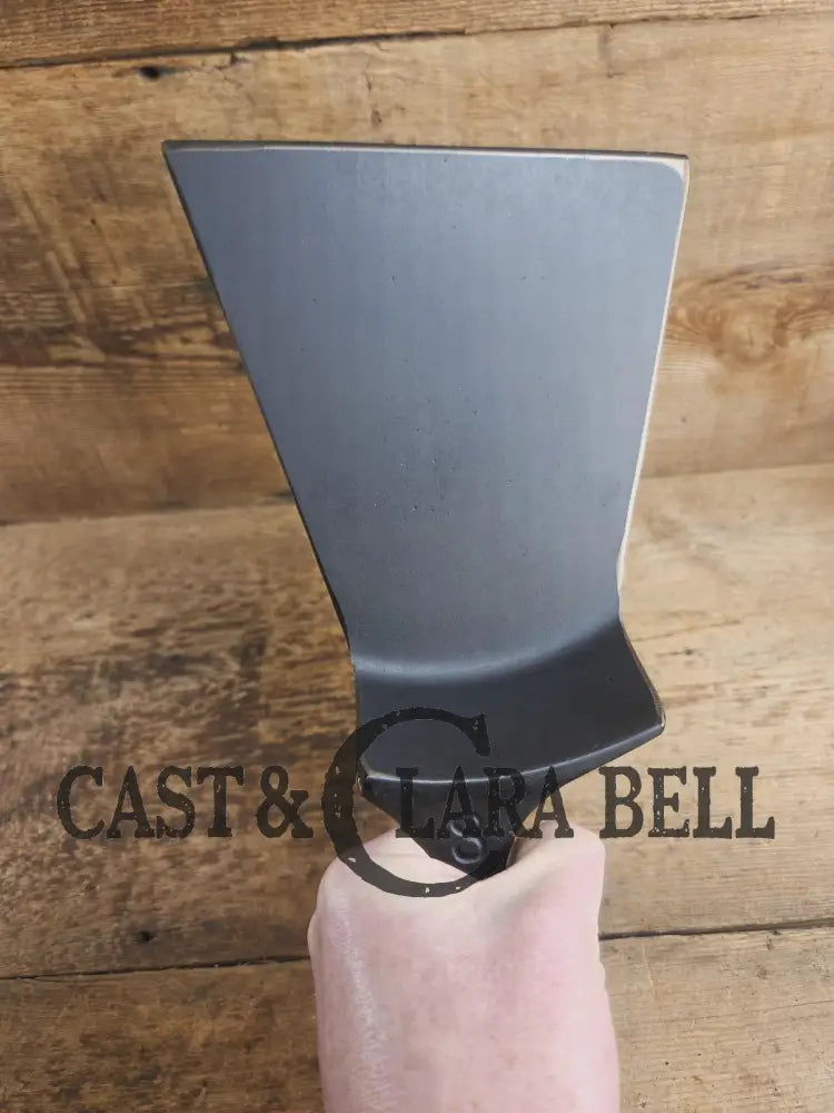 Custom and Funky! Wagner made(#1758) ’Long Life’ Cast Iron Skillet Spatula. Reclaimed 1920’s Era #8 skillet. Great