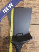 Custom and Funky! Wagner made(#1758) ’Long Life’ Cast Iron Skillet Spatula. Reclaimed 1920’s Era #8 skillet. Great