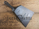 Custom and Funky! Wagner made(#1758) ’Long Life’ Cast Iron Skillet Spatula. Reclaimed 1920’s Era #8 skillet. Great
