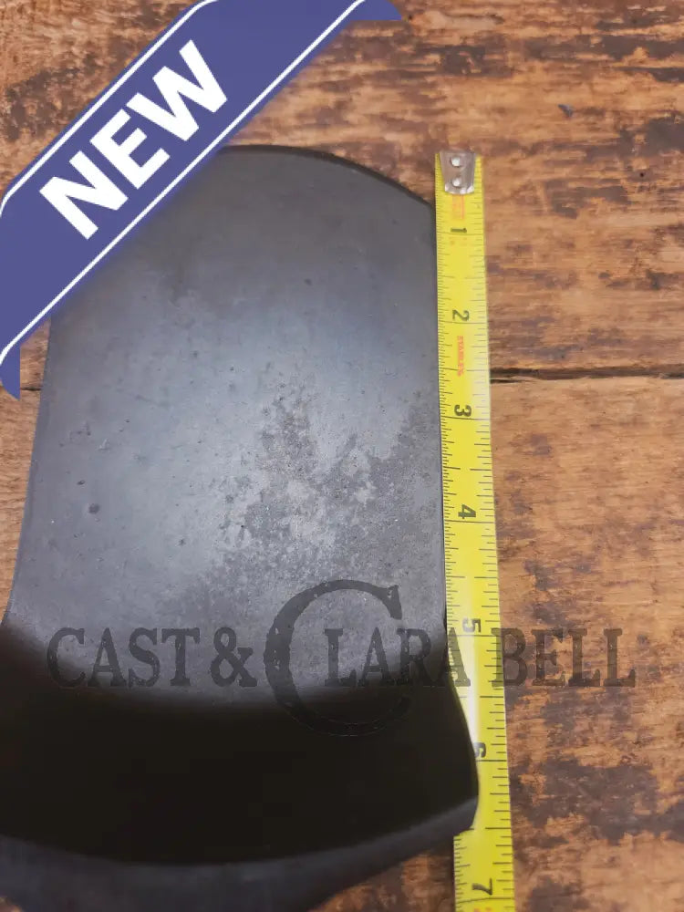Custom made #5 Lodge Cast Iron Skillet Spatula. Reclaimed from a early to mid 1900’s three notch Lodge skillet. Great