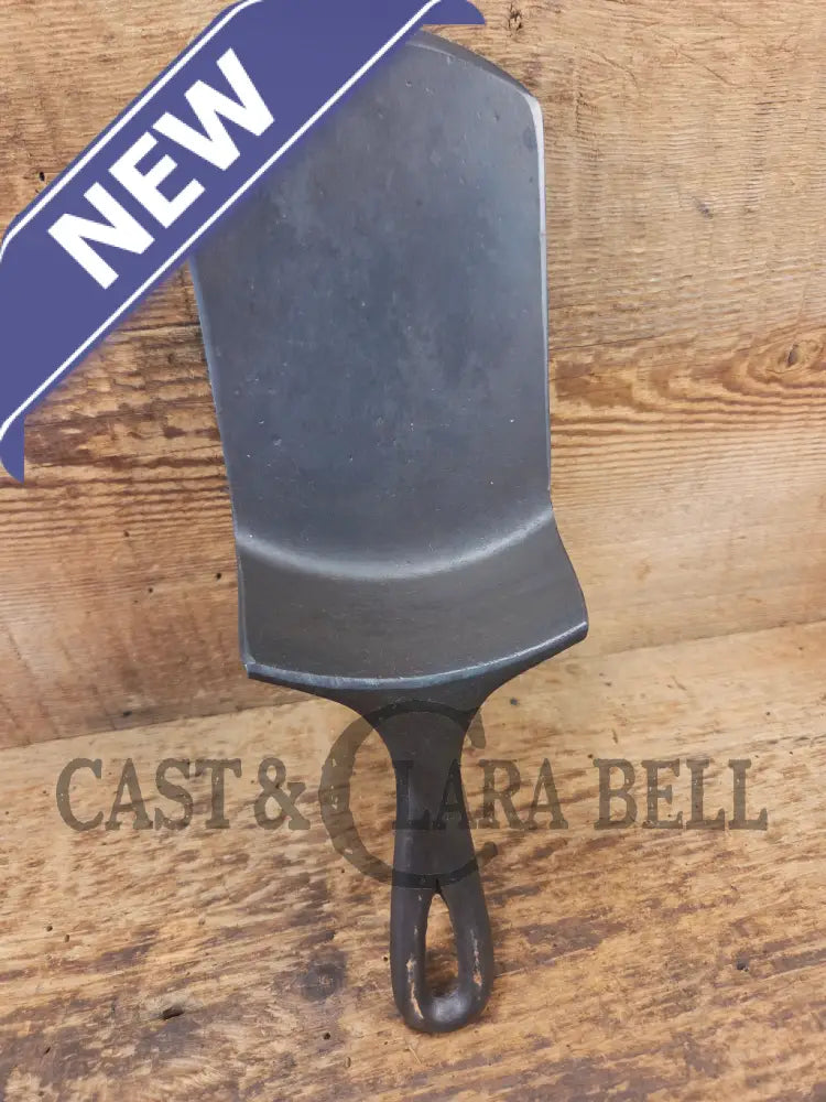 Custom made #5 Lodge Cast Iron Skillet Spatula. Reclaimed from a early to mid 1900’s three notch Lodge skillet. Great