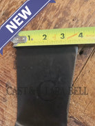 Custom made #5 Lodge Cast Iron Skillet Spatula w RAISED B. Reclaimed from a early to mid 1900’s single notch Lodge