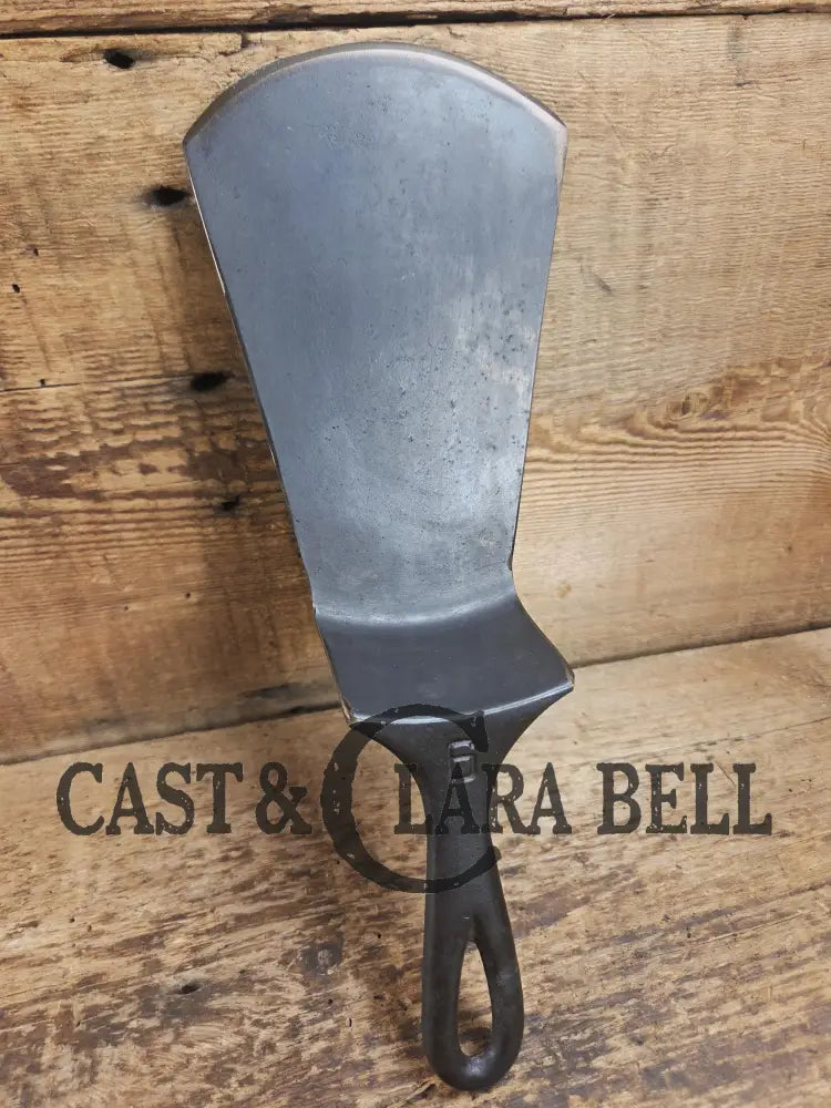 Custom made #6 699 Large Block Griswold Cast Iron Skillet Spatula. Reclaimed from 1920’s Era skillet. Elegant gift for