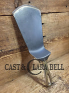 Custom made #6 699 Large Block Griswold Cast Iron Spatula. Reclaimed nickel plated 1920’s Era skillet. Elegant gift for