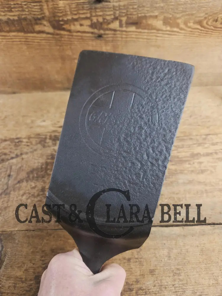 Custom made #7 701 Griswold Cast Iron Skillet Spatula. Reclaimed 1910’s Era Griswold Slant Logo skillet. Awesome gift