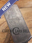 Custom made #8 704 E Griswold Cast Iron Skillet Spatula. Reclaimed 1920’s Griswold Slant ERIE skillet. Awesome gift for