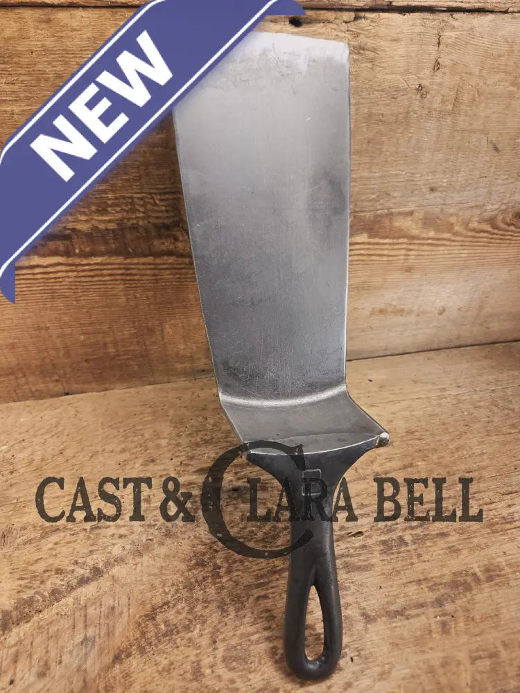 Custom made #8 704 P Griswold Cast Iron Skillet Spatula. Reclaimed 1920’s Griswold Block EPU skillet. Awesome gift for