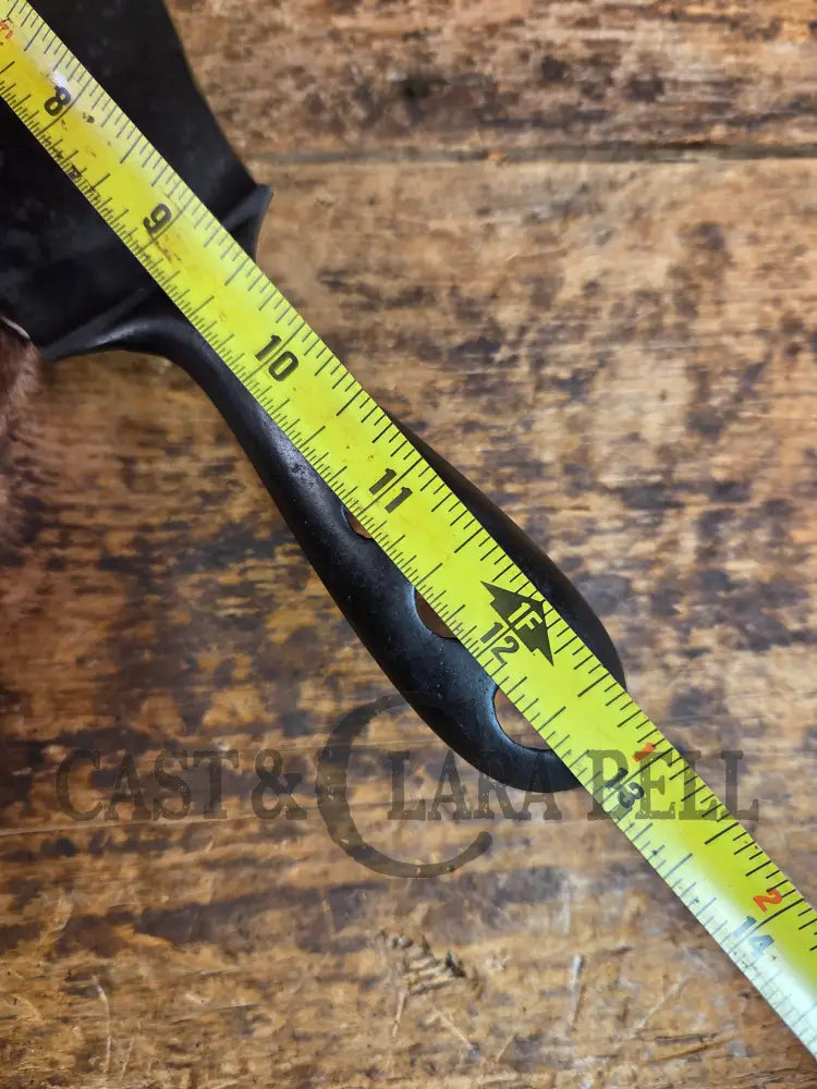 Custom made #8 Early 1900’s Wagner Cast Iron Griddle Spatula. Reclaimed from a tough to find early Wagner skillet