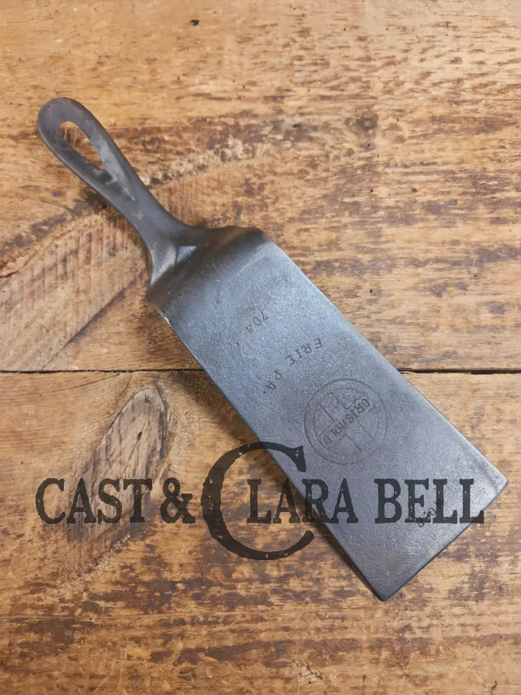 Custom made #8 Griswold Cast Iron Skillet Spatula. Reclaimed 1940’s Griswold Small Block skillet. Awesome gift for the