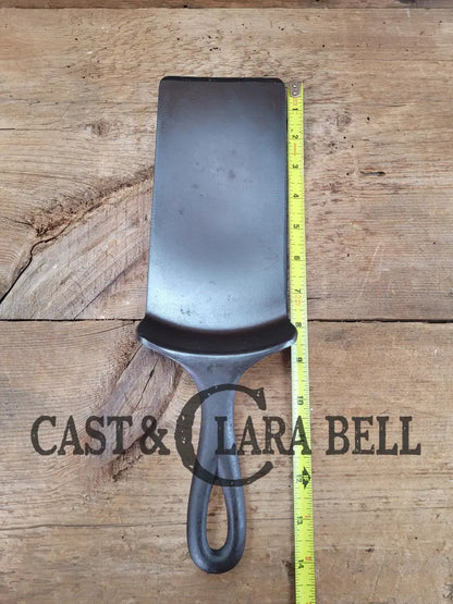 Custom Made #9 Favorite Piqua Ware Cast Iron Spatula. Reclaimed From 1920’S Era Skillet ’Best