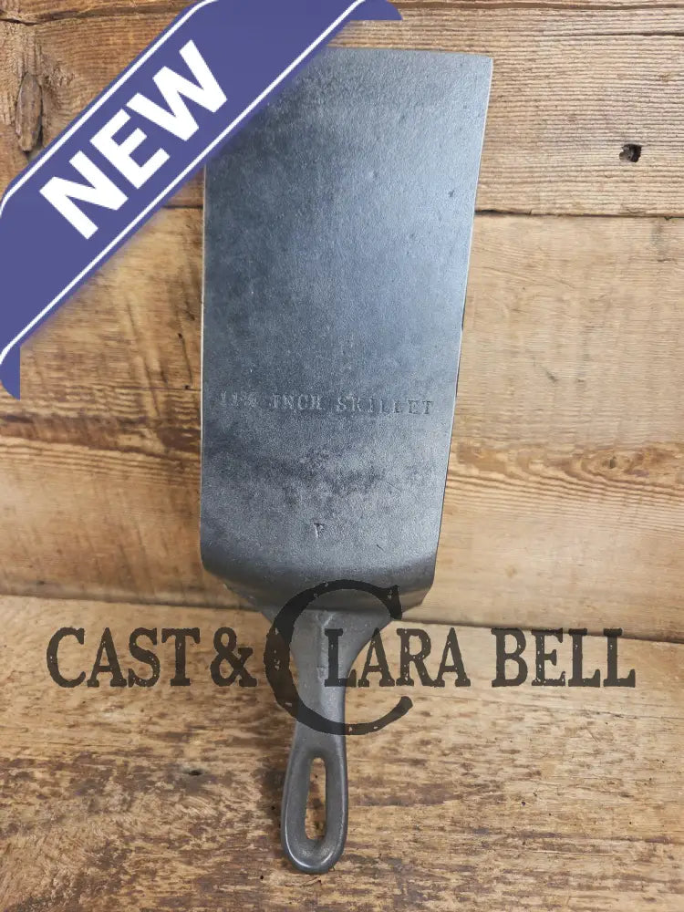 Custom made BIG one of a kind 1930’s Era Wagner #10 Cast Iron Repurposed Spatula. Awesome for the home griller! SC24