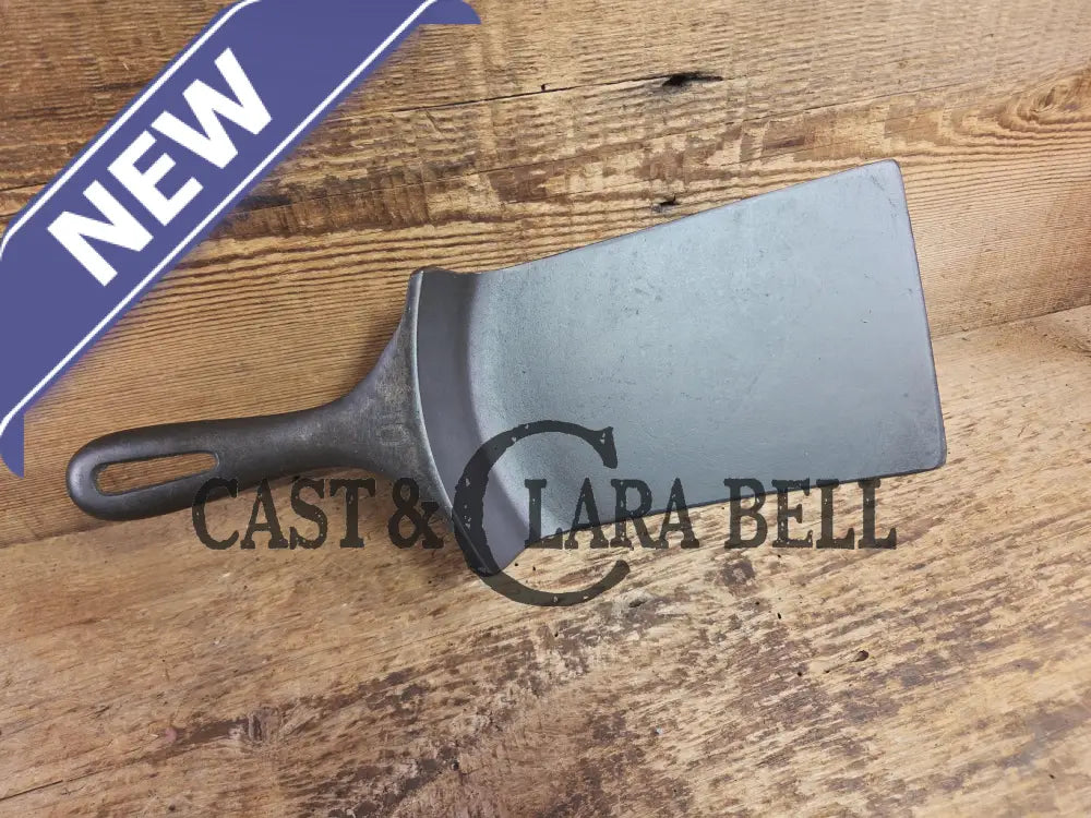 Custom made BIG one of a kind 1930’s Era Wagner #10 Cast Iron Repurposed Spatula. Awesome for the home griller! SC24