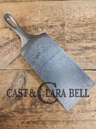 Custom made BIG one of a kind 1930’s Era Wagner #10 Cast Iron Repurposed Spatula. Awesome for the home griller! SC24