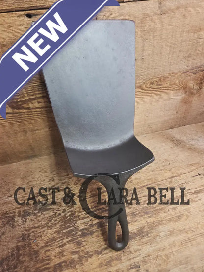 Custom made Birmingham S&R Cast Iron DEEP Skillet Spatula. Reclaimed from an early BSR Red Mountain cast iron skillet.