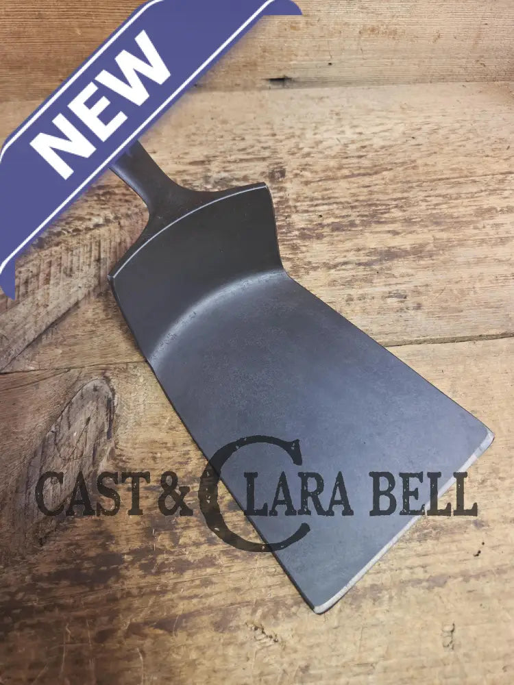 Custom made Birmingham S&R Cast Iron DEEP Skillet Spatula. Reclaimed from an early BSR Red Mountain cast iron skillet.