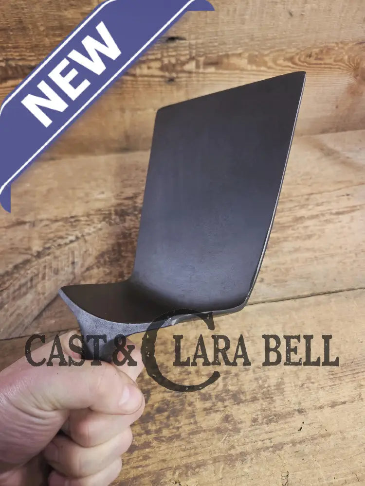 Custom made Birmingham S&R Cast Iron DEEP Skillet Spatula. Reclaimed from an early BSR Red Mountain cast iron skillet.