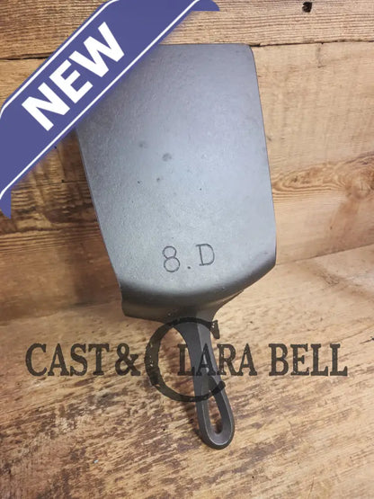 Custom made Birmingham S&R Cast Iron DEEP Skillet Spatula. Reclaimed from an early BSR Red Mountain cast iron skillet.