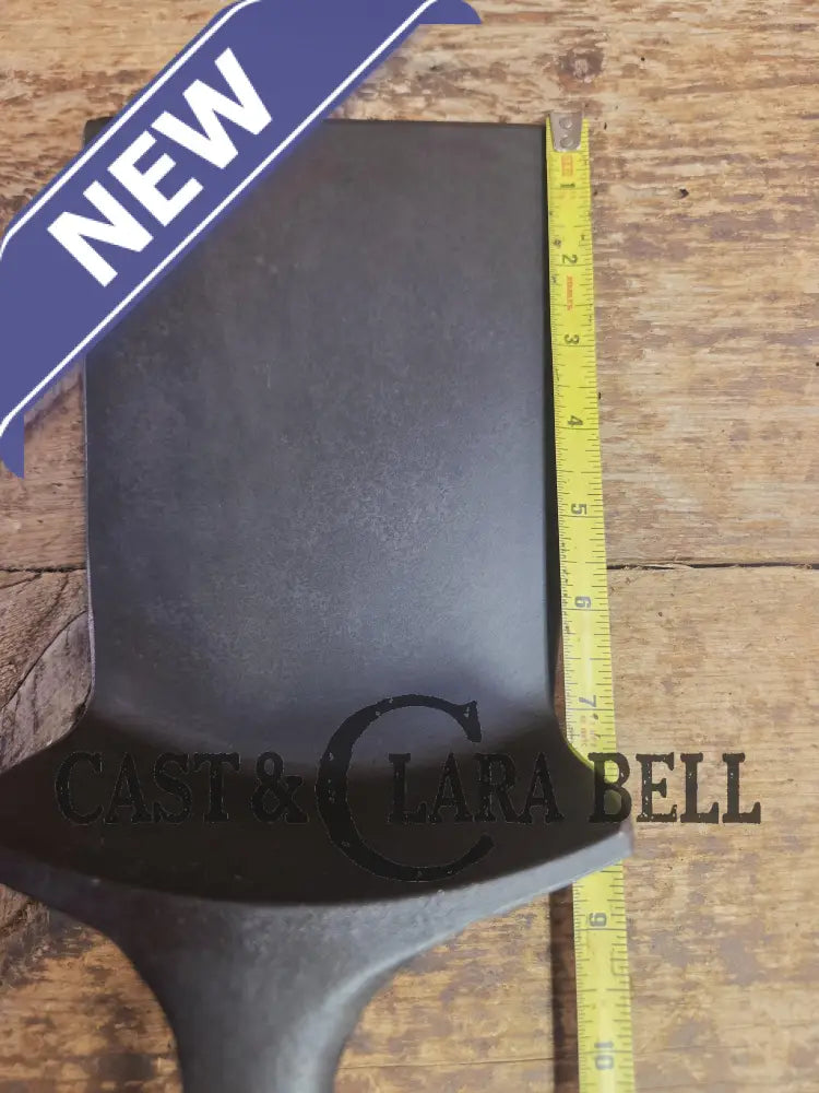 Custom made Birmingham S&R Cast Iron DEEP Skillet Spatula. Reclaimed from an early BSR Red Mountain cast iron skillet.