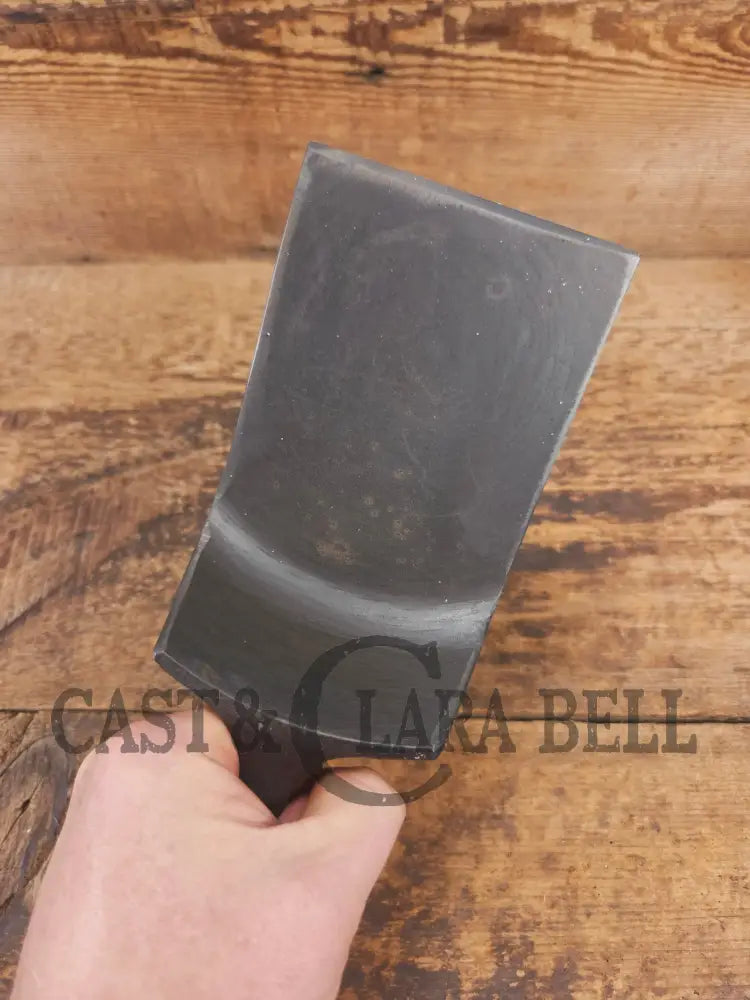 Custom made Birmingham S&R Cast Iron Skillet Spatula. Reclaimed from a #5 BSR Century Series cast iron skillet. Great