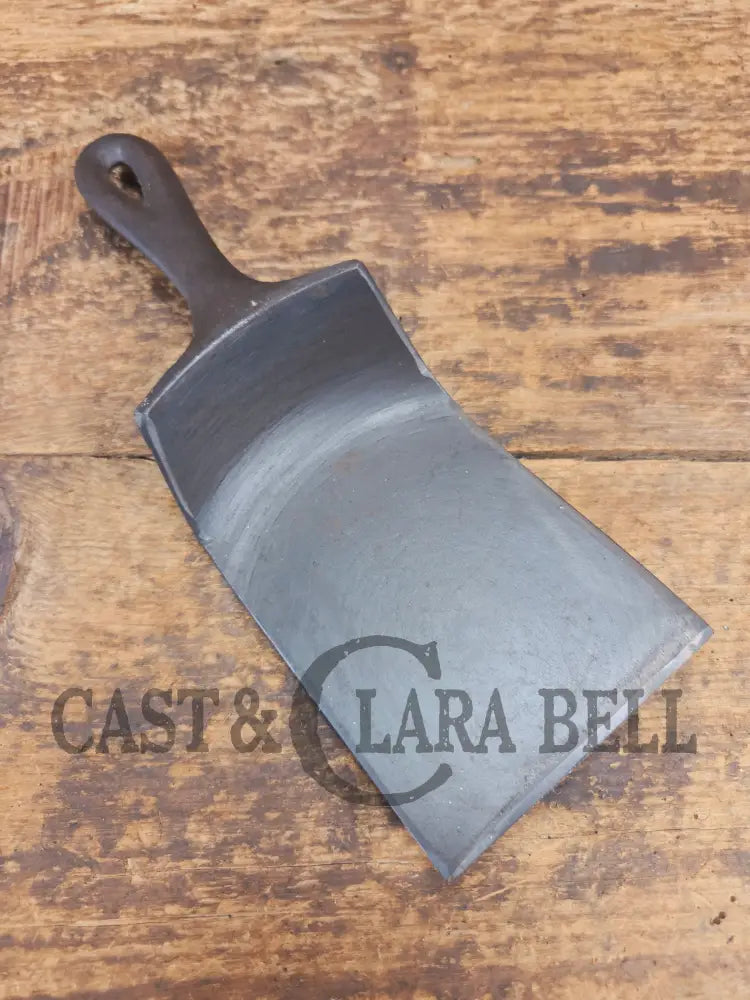 Custom made Birmingham S&R Cast Iron Skillet Spatula. Reclaimed from a #5 BSR Century Series cast iron skillet. Great