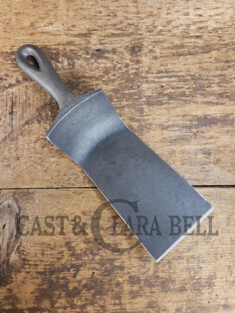 Custom made Birmingham S&R Cast Iron Skillet Spatula. Reclaimed from a #5 BSR Cracked cast iron skillet. Great gift!