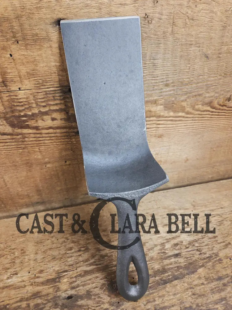 Custom made Birmingham S&R Cast Iron Skillet Spatula. Reclaimed from a #5 BSR Cracked cast iron skillet. Great gift!