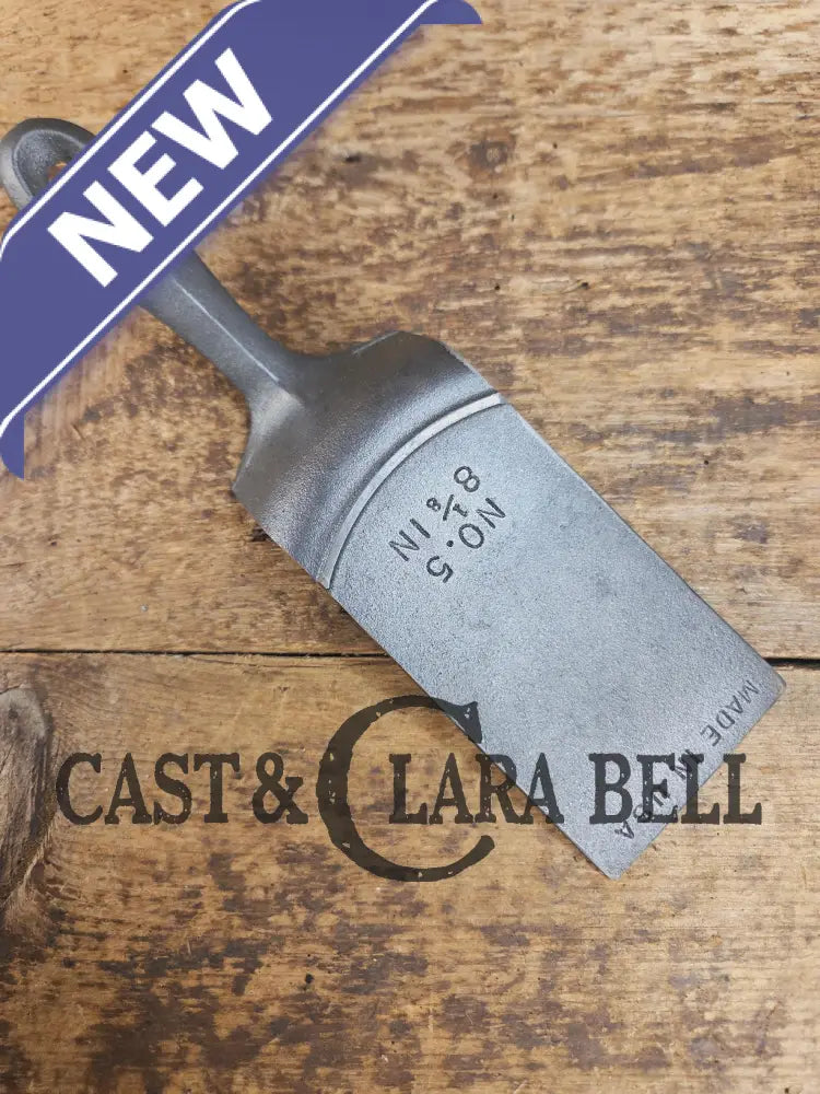 Custom made Birmingham S&R Cast Iron Skillet Spatula. Reclaimed from a #5 BSR Cracked cast iron skillet. Great gift!