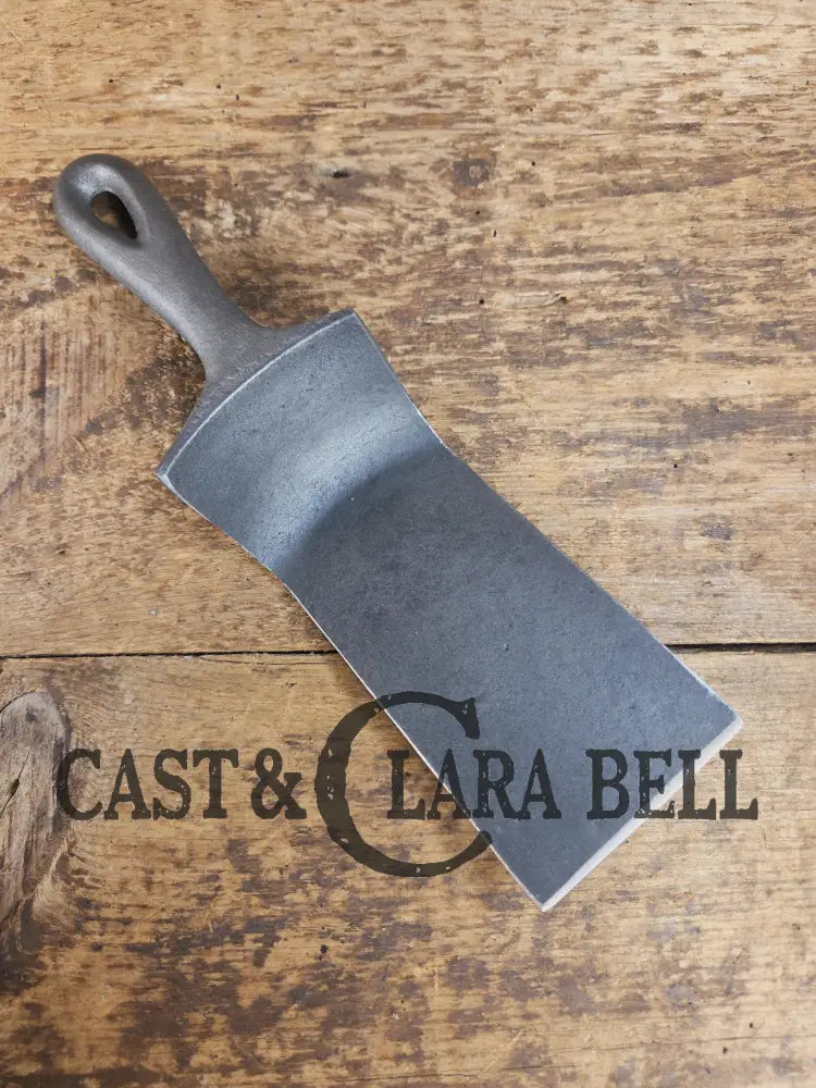 Custom made Birmingham S&R Cast Iron Skillet Spatula. Reclaimed from a #5 BSR Cracked cast iron skillet. Great gift!